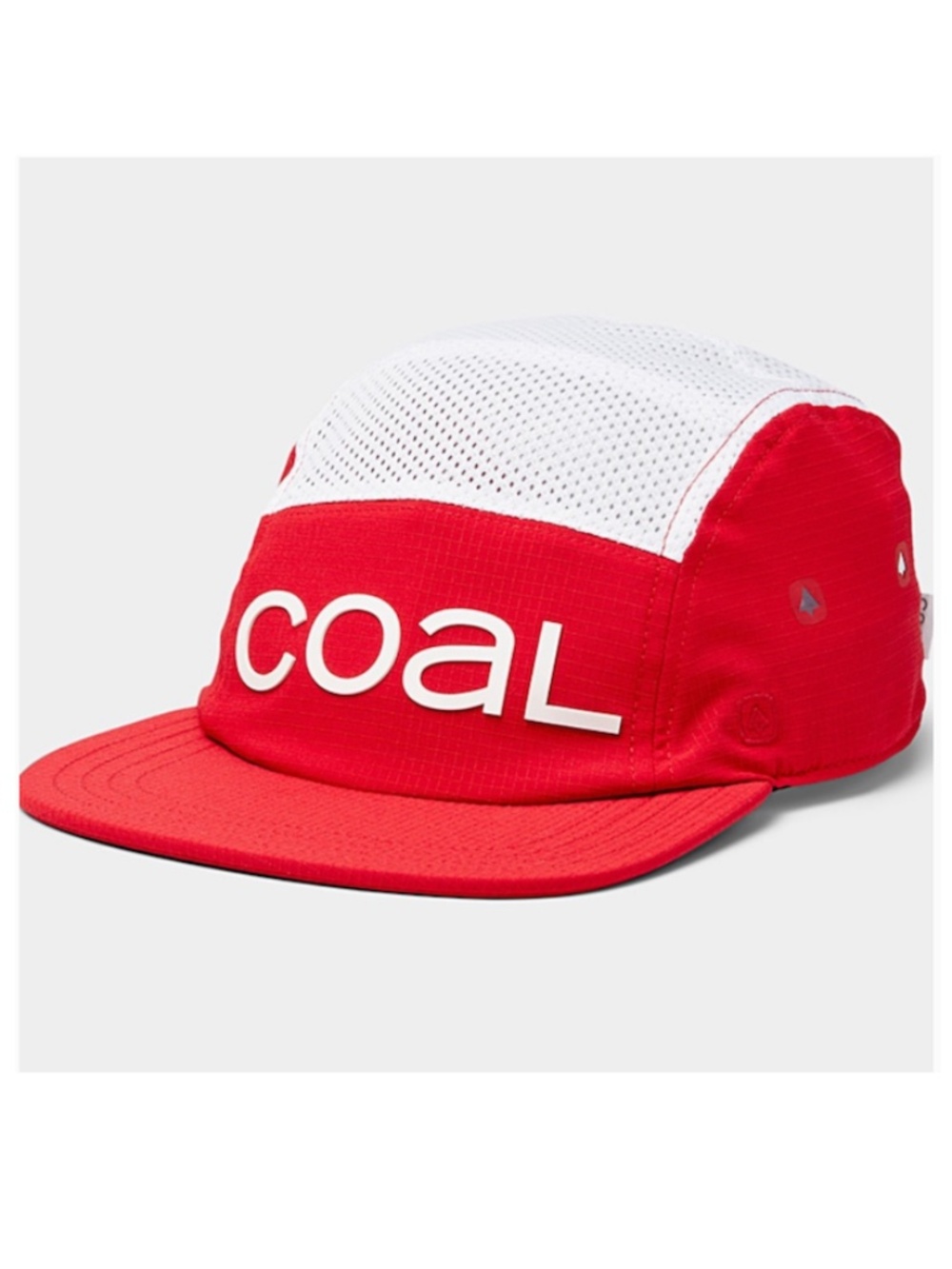 Coal unisex retro red and white logo Jetty baseball cap hat NWT
